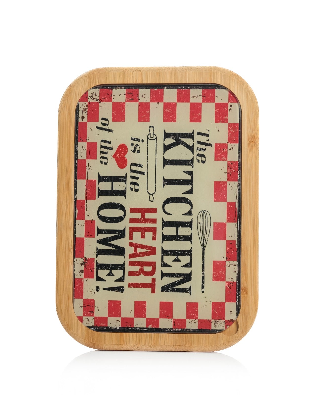 Cam Kesme Alanlı Bambu Kesme Tahtası – Hijyenik, Şık ve Dayanıklı