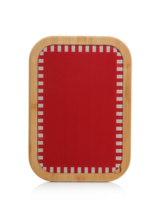 Cam Kesme Alanlı Bambu Kesme Tahtası – Hijyenik, Şık ve Dayanıklı