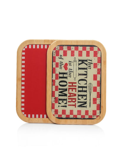 Cam Kesme Alanlı Bambu Kesme Tahtası – Hijyenik, Şık ve Dayanıklı