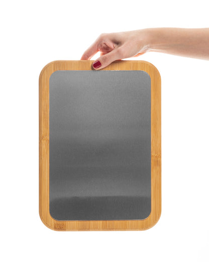 Metal Kesme Alanlı Bambu Kesme Tahtası – Saplı & Sapsız Modeller