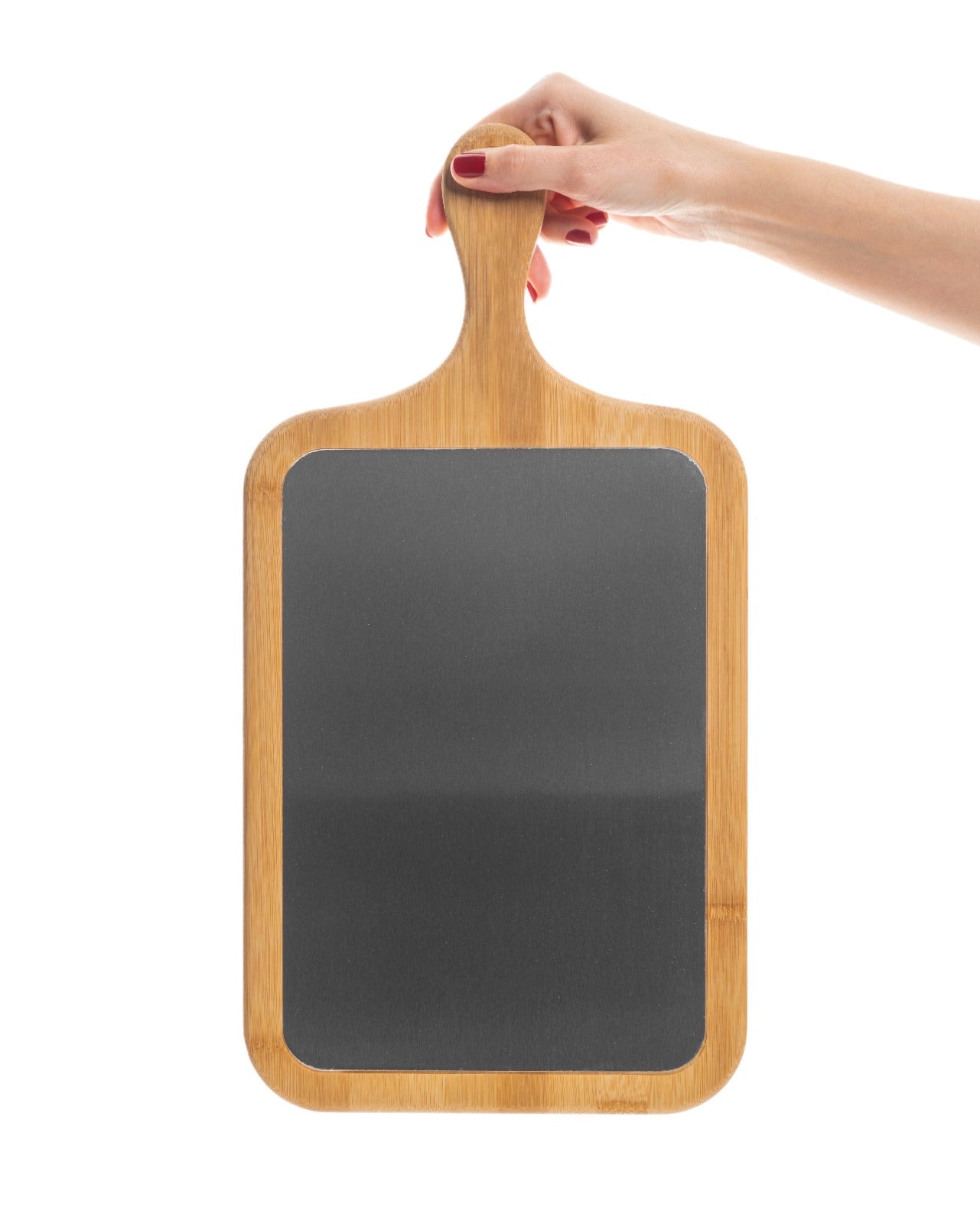 Metal Kesme Alanlı Bambu Kesme Tahtası – Saplı & Sapsız Modeller