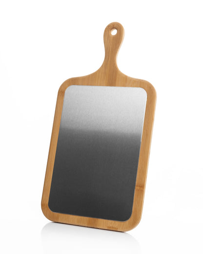 Metal Kesme Alanlı Bambu Kesme Tahtası – Saplı & Sapsız Modeller